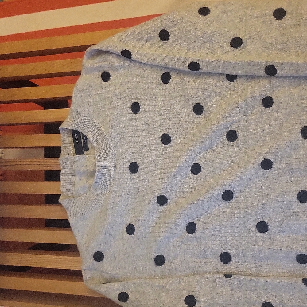 J. Crew Italian cashmere sweater, slim fit.